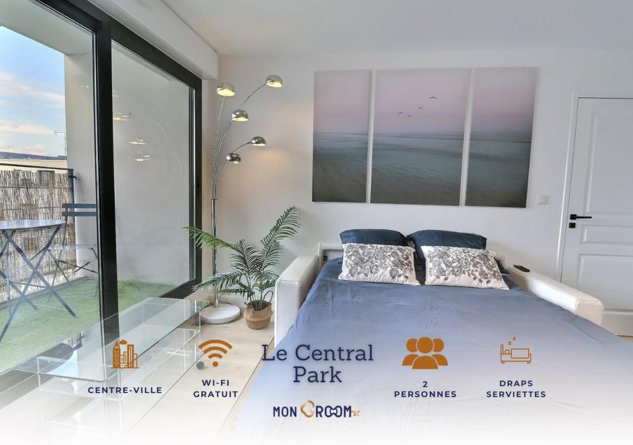 Central Park - Studio Calme - Balcon - Mon Groom Τρουά Εξωτερικό φωτογραφία